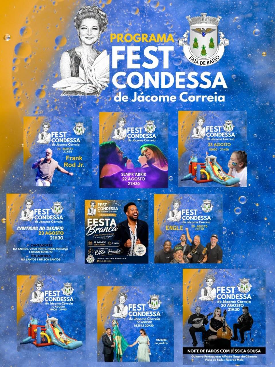 Fest Condessa de J&aacute;come Correia 